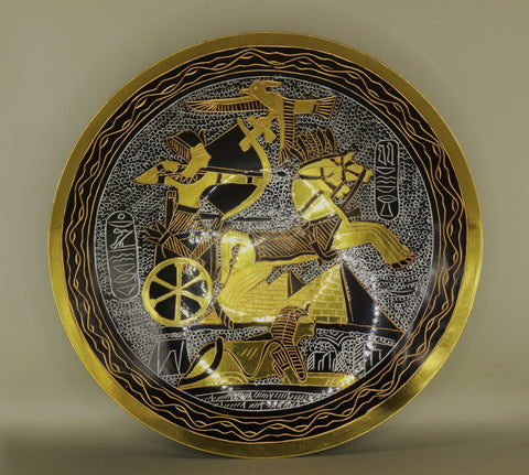 Handmade Plate – "قائد الجيش" (Qā’id al-Jaysh) – "Commander of the Army"