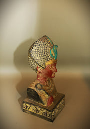 Royal Egyptian Artifact – "رمسيس الثاني" (Ramsīs Al-Thānī) – "Ramses II" (pharaonic schist)