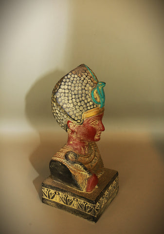 Royal Egyptian Artifact – "رمسيس الثاني" (Ramsīs Al-Thānī) – "Ramses II" (pharaonic schist)