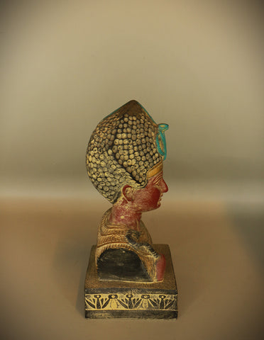 Royal Egyptian Artifact – "رمسيس الثاني" (Ramsīs Al-Thānī) – "Ramses II" (pharaonic schist)