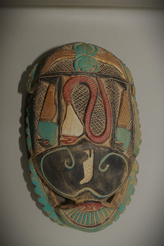 Royal Egyptian Artifact – "جعران" (Jaʿrān) – "Scarab" (pharaonic schist)
