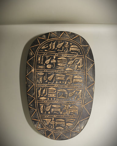 Royal Egyptian Artifact – "جعران" (Jaʿrān) – "Scarab" (pharaonic schist)