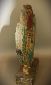 Royal Egyptian Artifact – "جعران مجنح" (Jaʿrān Majnīḥ) – "Winged Scarab" (pharaonic schist)
