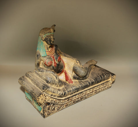 Royal Egyptian Artifact – "كليوباترا" (Kilūbātrā) – "Cleopatra" (pharaonic schist)