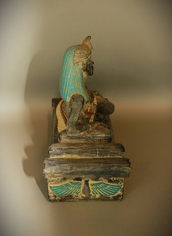 Royal Egyptian Artifact – "كليوباترا" (Kilūbātrā) – "Cleopatra" (pharaonic schist)