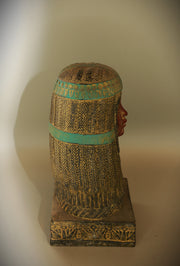 Royal Egyptian Artifact – "كليوباترا" (Klyōpātrā) – "Cleopatra" (pharaonic schist)