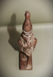 Royal Egyptian Artifact – "حورس" (Ḥūrūs) – "Horus" (light granite)