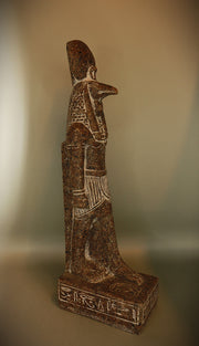 Royal Egyptian Artifact – "أنوبيس" (Anūbīs) – "Anubis" (granite)