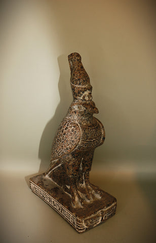 Royal Egyptian Artifact – "حورس" (Ḥūrūs) – "Horus" (granite)