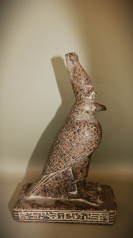 Royal Egyptian Artifact – "حورس" (Ḥūrūs) – "Horus" (granite)
