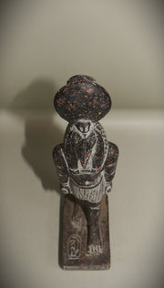 Royal Egyptian Artifact – "أنوبيس" (Anūbīs) – "Anubis" (Standing Figure) (granite)