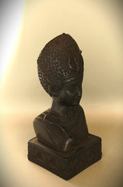 Royal Egyptian Artifact – "رمسيس" (Ramsīs) – "Ramses" (basalt head)
