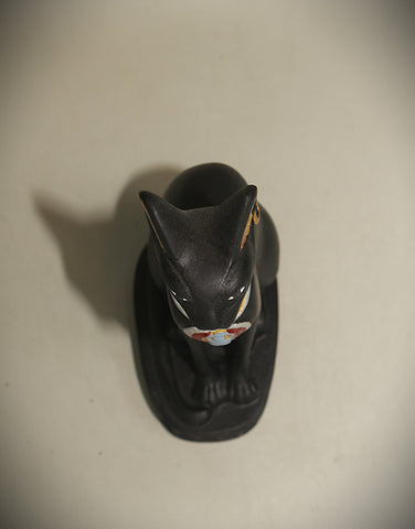Royal Egyptian Artifact – "القط الأسود" (Al-Quṭṭ al-Aswad) – "Black Egyptian Cat"