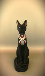 Royal Egyptian Artifact – "القط الأسود" (Al-Quṭṭ al-Aswad) – "Black Egyptian Cat"