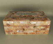 mother of pearl box  "مجرة النور" (Majarat al-Noor) – "Galaxy of Light"