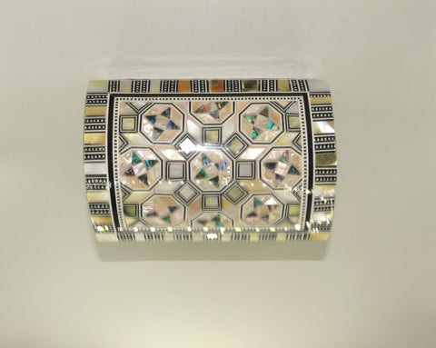 mother of pearl box  "مرايا الروح" (Mirayat al-Ruh) – "Mirrors of the Soul"