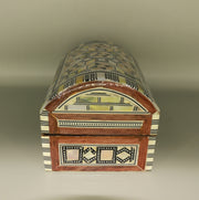 mother of pearl box  "مرايا الروح" (Mirayat al-Ruh) – "Mirrors of the Soul"