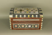 mother of pearl box  "جوهرة الفجر" (Jawharat al-Fajr) – "Jewel of the Dawn"