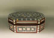 mother of pearl box  "سحر النور" (Sihr al-Noor) – "Magic of Light"