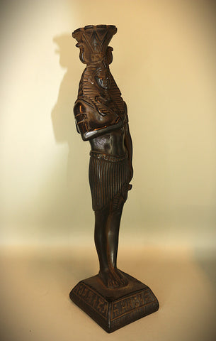 Royal Egyptian Artifact – "توت عنخ آمون" (Tūt ʿAnkh Āmūn) – "King Tut" (Standing Figure)