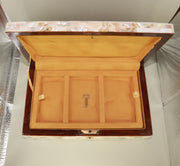 mother of pearl box  "سر النور" (Sirr al-Noor) – "Secret of Light"