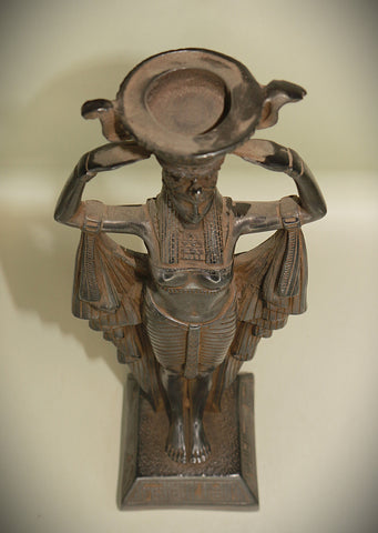 Royal Egyptian Artifact – "إيزيس" (Īzīs) – "Isis" (pharaonic basalt)
